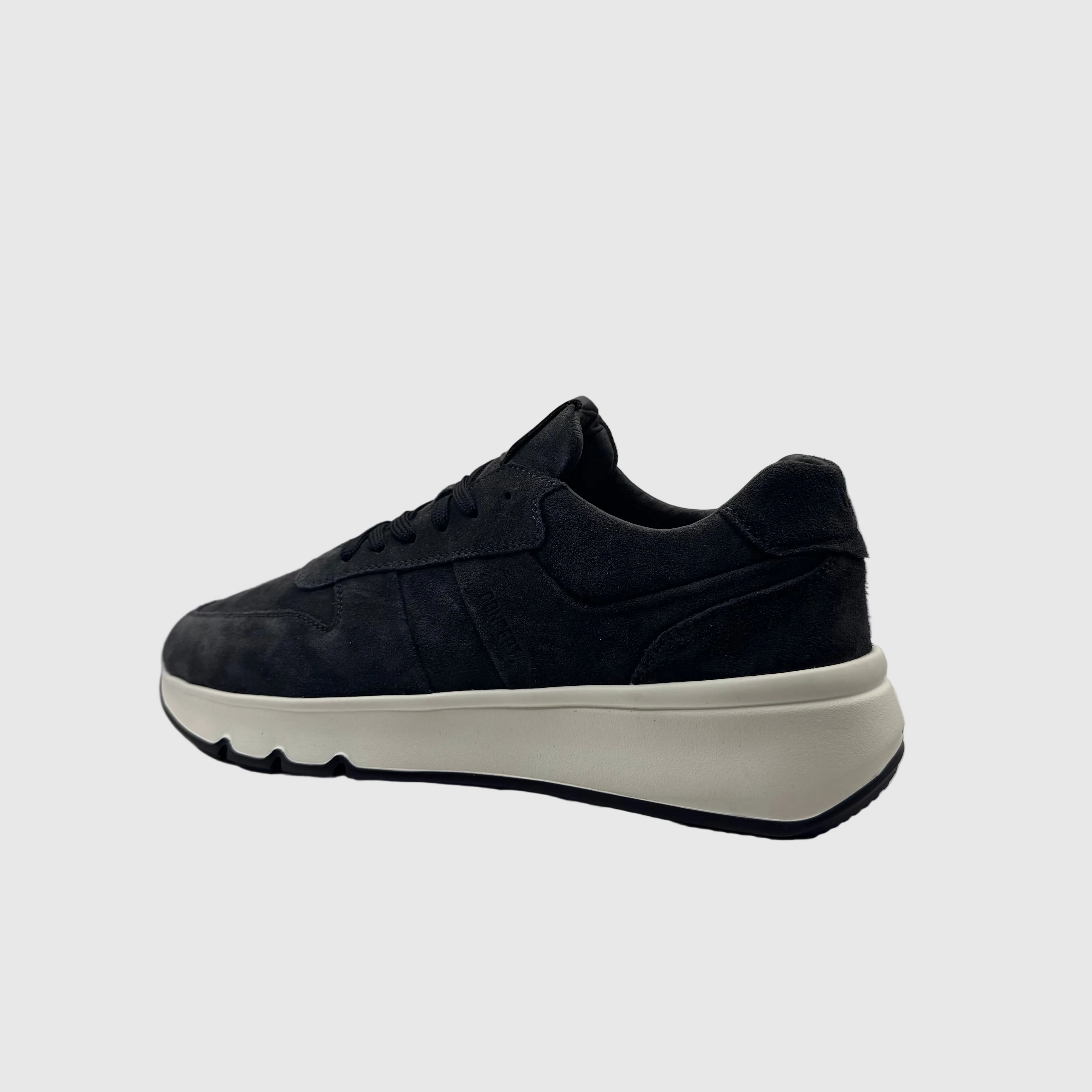 Concept Heren Sneaker Zwart — Dikke Zool | Suède