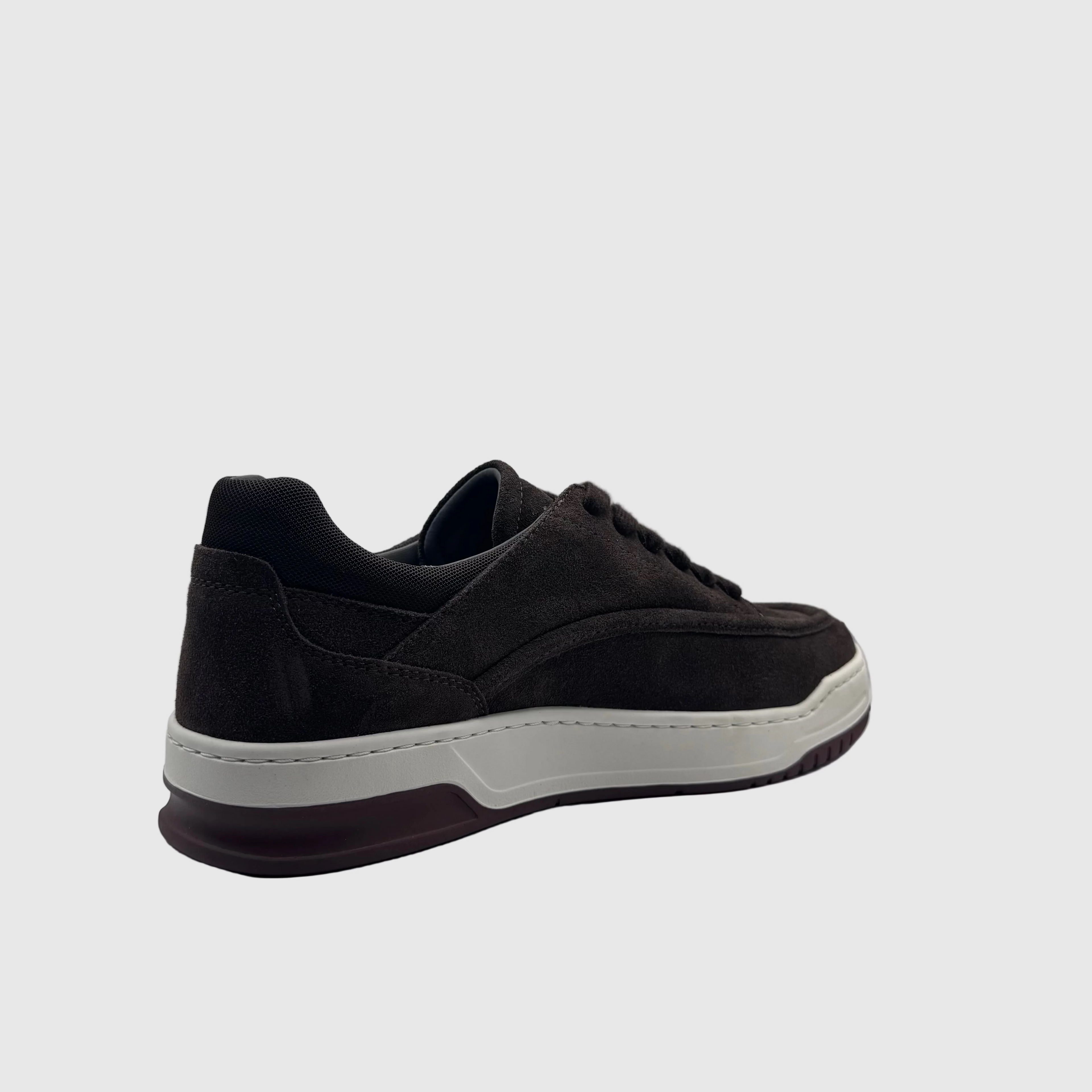 Concept Heren Veterschoen Cognac — Chunky Zool | Suède