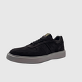 Concept Heren Sneaker Zwart — Low-Top | Suède & Taupe Zool