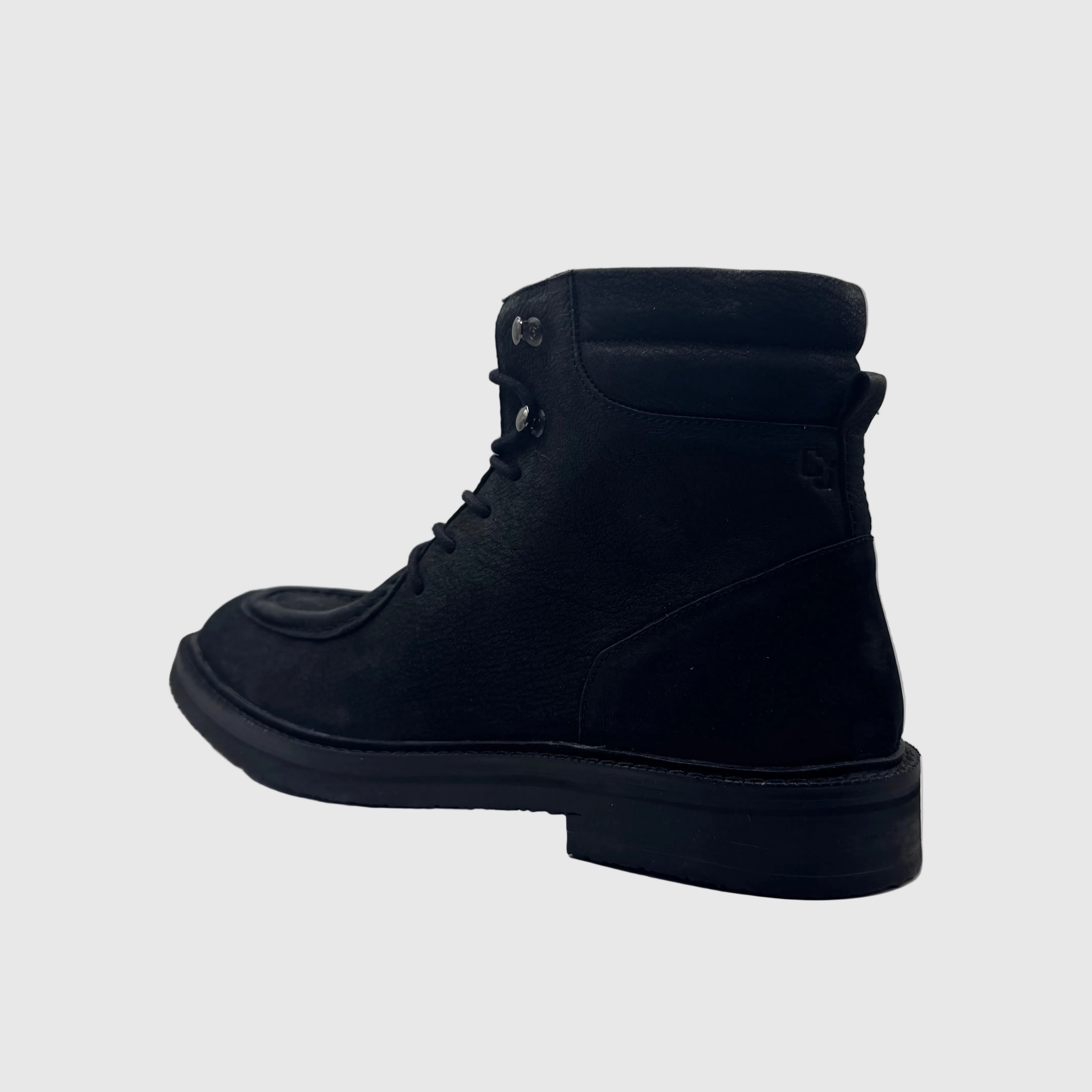 Concept Heren Veterboot Zwart — Speed-hooks | Nubuck