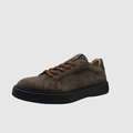 Concept Heren Sneaker Taupe — Chunky Zool | Suède