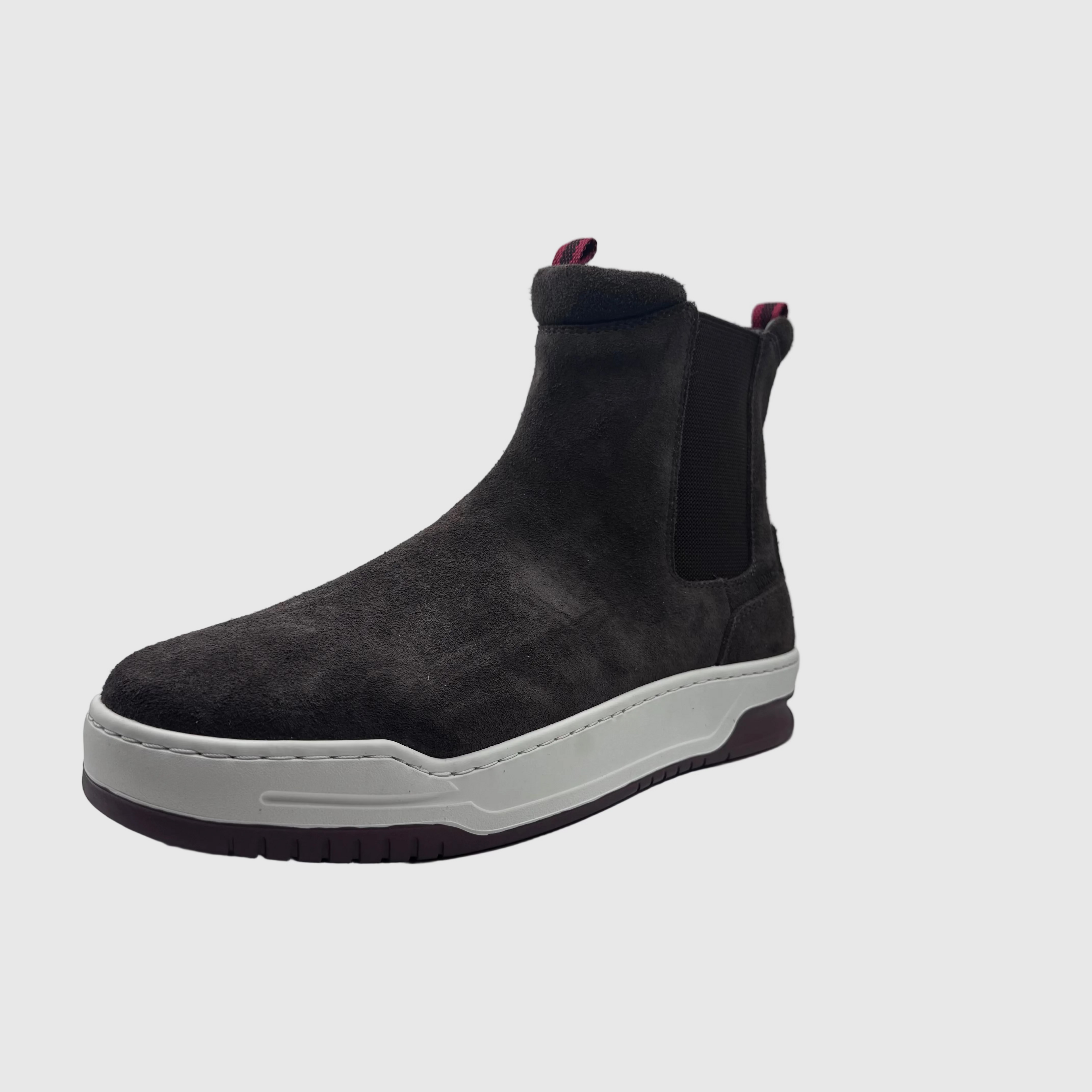 Concept Heren Chelsea Sneaker Bruin — Chunky Zool | Suède