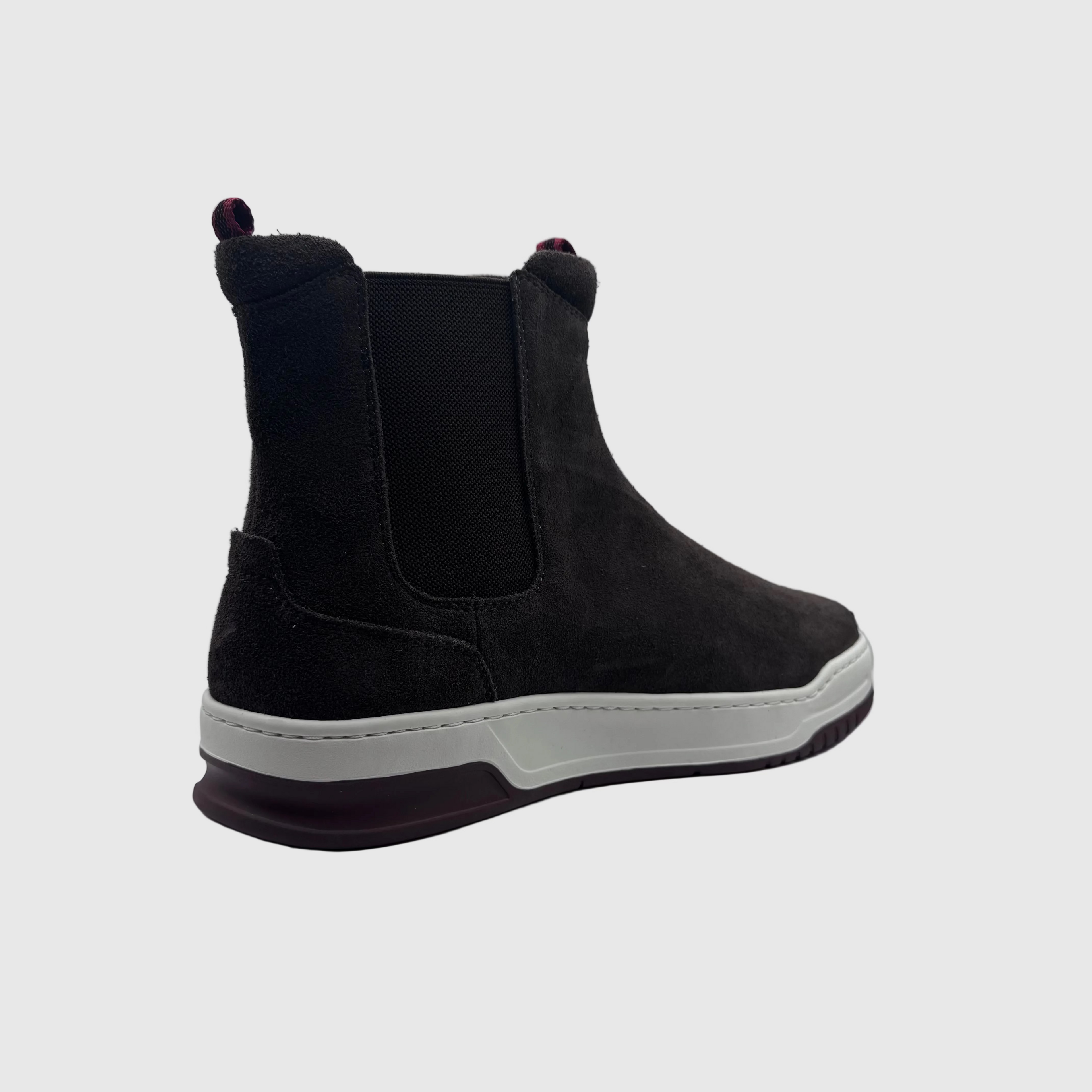 Concept Heren Chelsea Sneaker Bruin — Chunky Zool | Suède