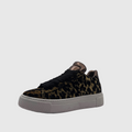 HIP Dames Sneaker Luipaard — Metallic Hiel | Fluweel